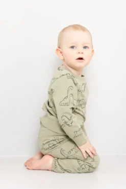 Joggedress med dinosaur print