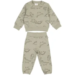 Joggedress med dinosaur print