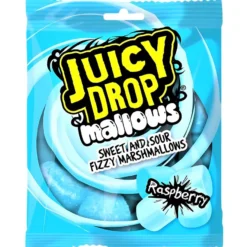Juicy Drop Mallows Raspberry 100g
