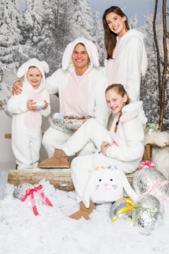 Jumpsuit hare med lange ører barn