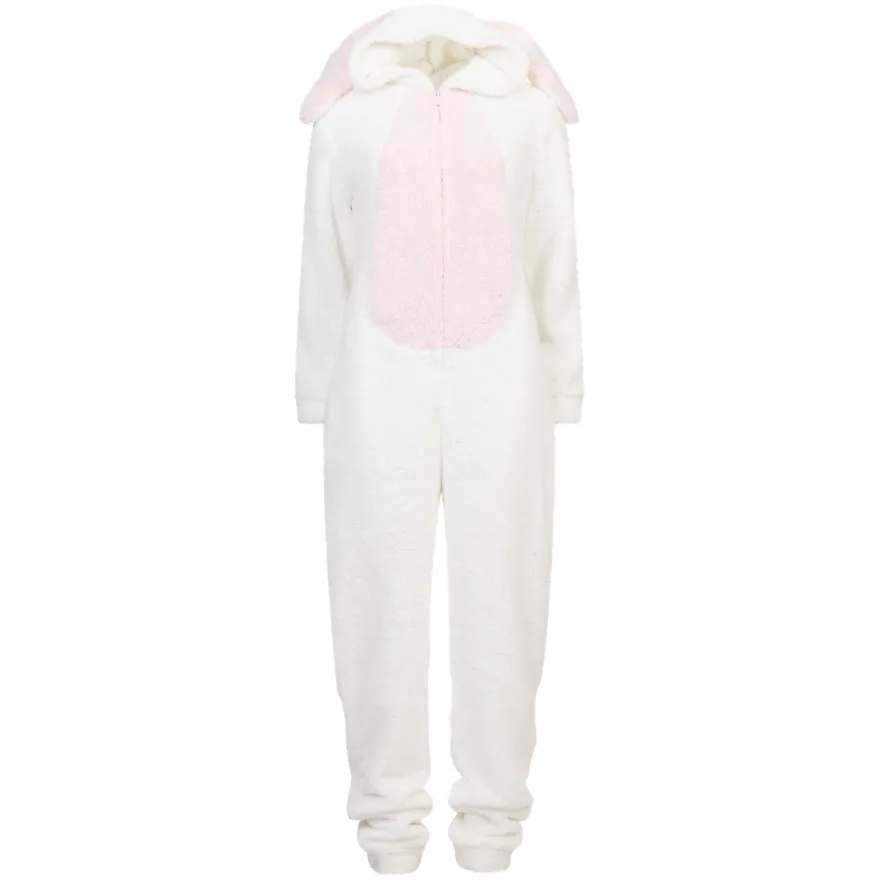 Jumpsuit hare med lange ører dame
