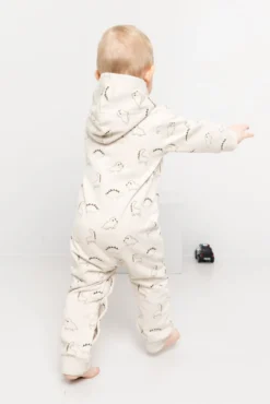 Jumpsuit med hette