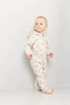 Jumpsuit med hette
