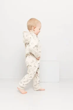 Jumpsuit med hette