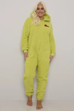 Jumpsuit teddy Grinchen
