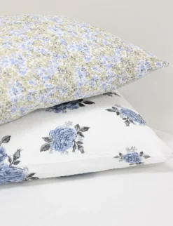 Krepp sengesett 140x200 Småblomster