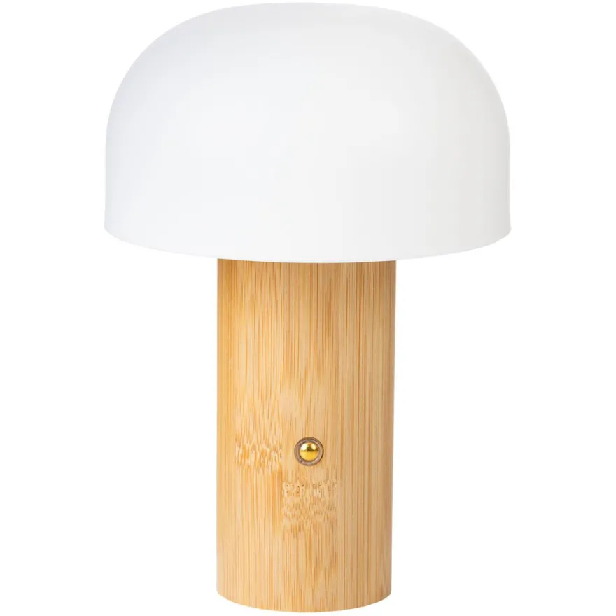 Lampe oppladbar Mushroom
