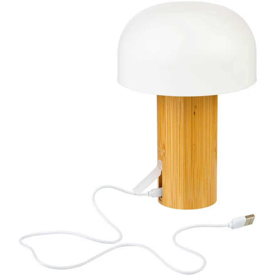 Lampe oppladbar Mushroom