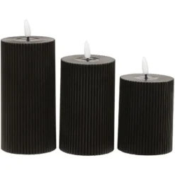 Led kubbelyssett 3stk Stripes