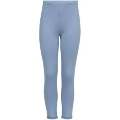 Leggings med blonder