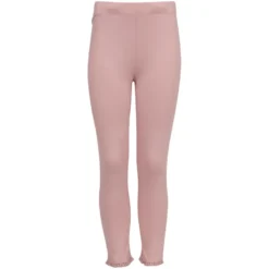 Leggings med blonder
