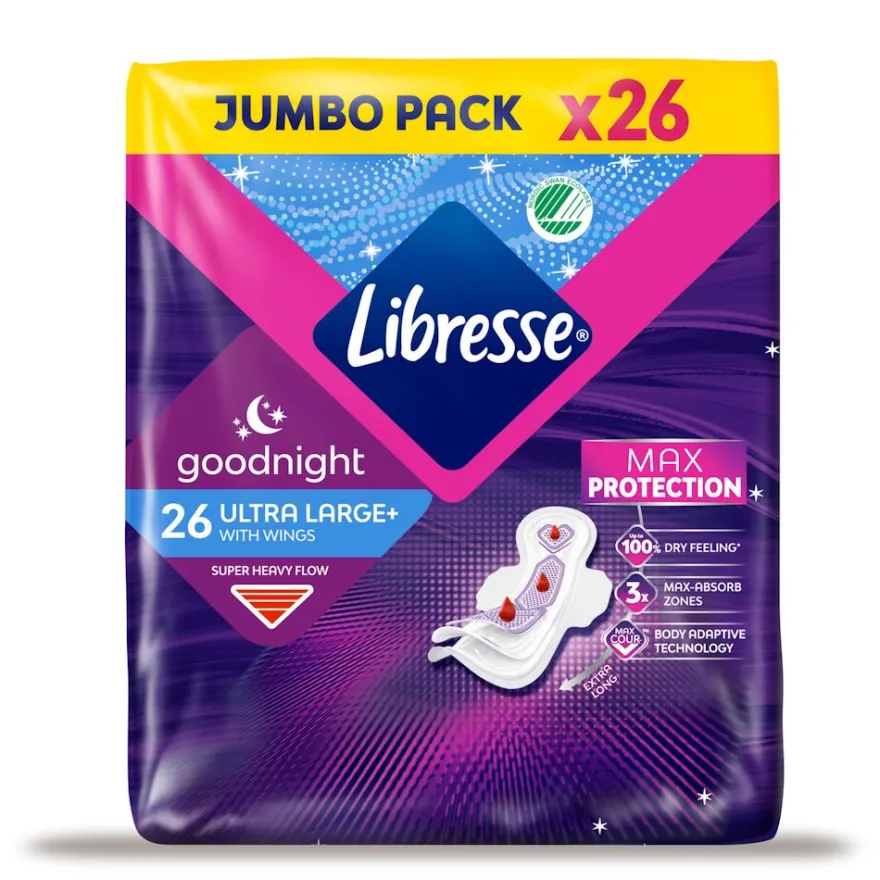 Libresse Bind Ultra Night Wing 26 stk
