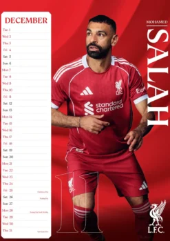 Liverpool FC 2026 A3 kalender