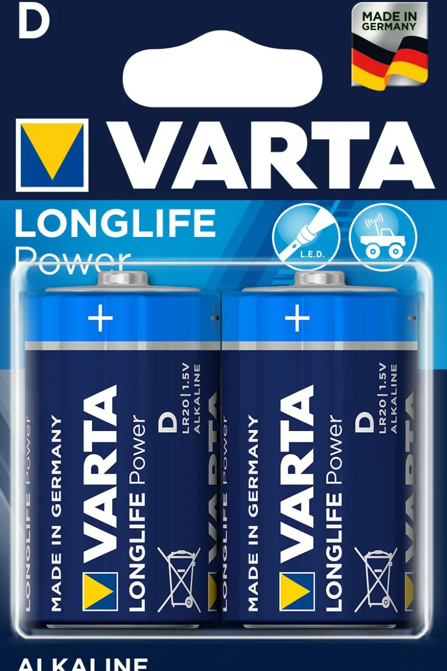 Longlife Power batteri D/LR20 - BL 2