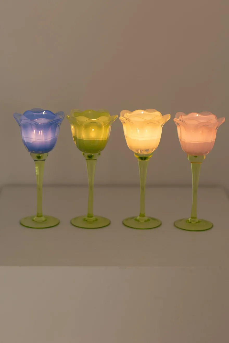 Lysglass Tulipan