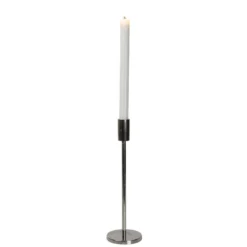 Lysholder Florine sølv 30cm