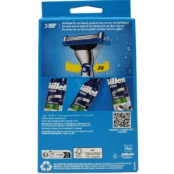 Mach3 Turbo Barberhøvel+1 Blad