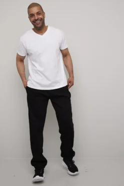 Mason joggebukse med strikk og snøring i livet
