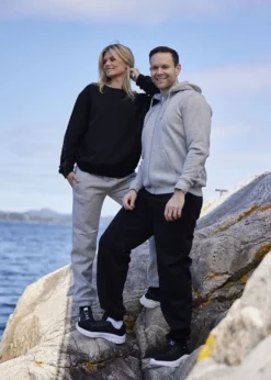 Mason joggebukse med strikk og snøring i livet