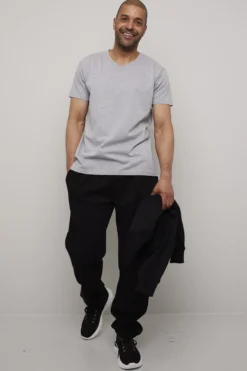 Mason joggebukse med strikk og snøring i livet