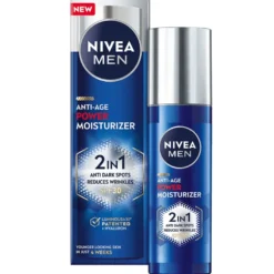 Men Anti-Age Power Moisturizer 2in1 Anti Dark-Spot, 50ml