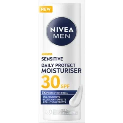 Men Sensitive Daily Protect Moisturiser SPF 30
