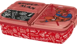 Multi compartment matboks Spider-Man