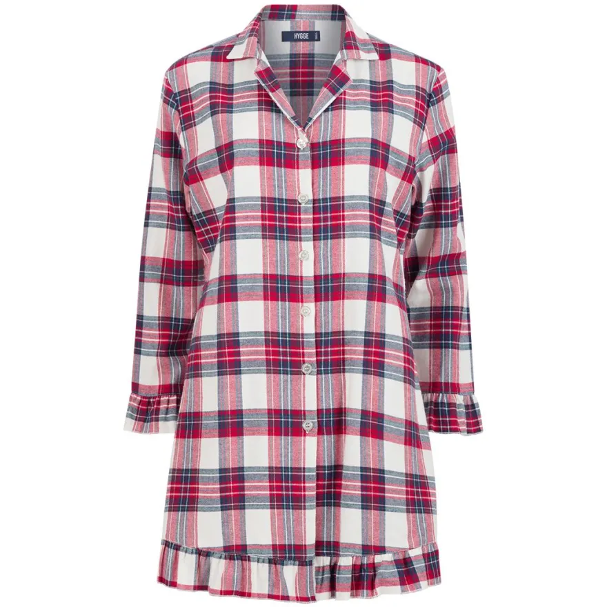 Nattskjorte flanell