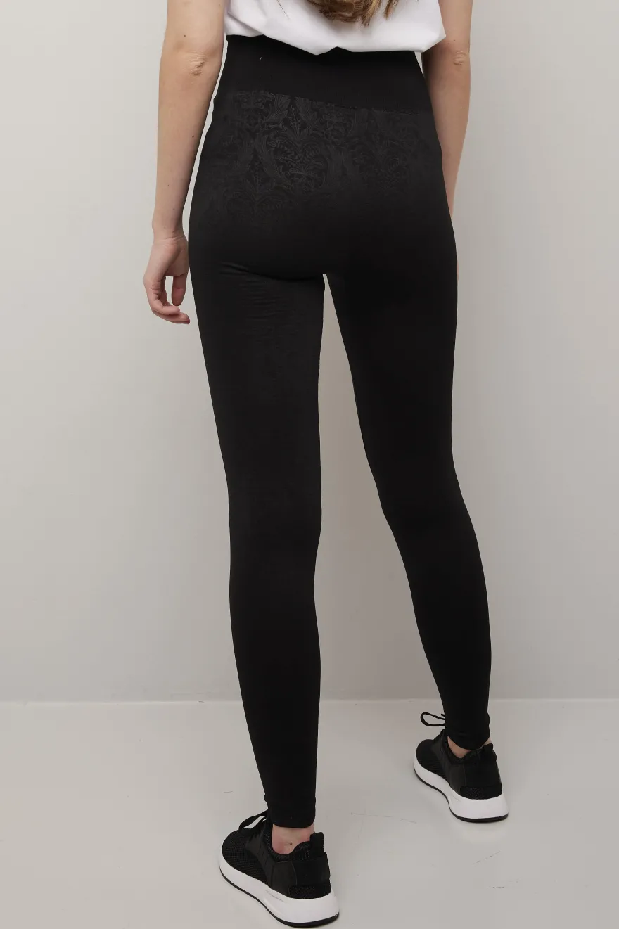 Nova Seamless leggings med børstet innside