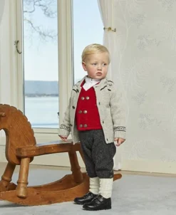 Oscar Festdrakt strikket, 3 deler