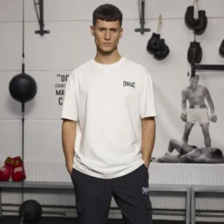 Oversized trenings t-skjorte Iconic logo