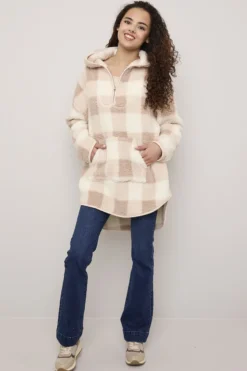 Oversize Hoodie Teddy Fleece