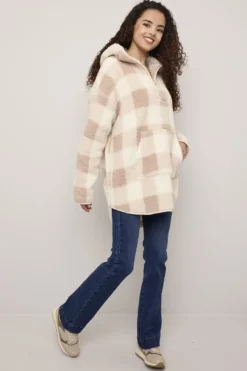 Oversize Hoodie Teddy Fleece