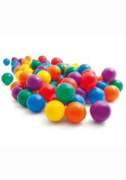 Plastballer i bag