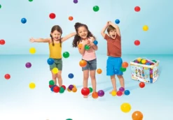 Plastballer i bag