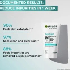 PureActive Salicylic 3in1 Anti-Pimple Clay Cleanser