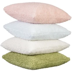 Putetrekk Fluffy pastell 45x45