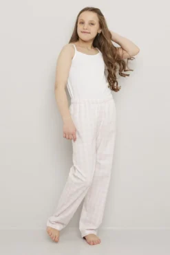 Pyjamasbukse i flanell