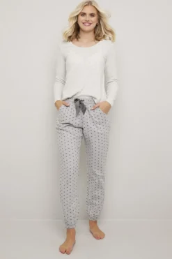 Pyjamasbukse i flanell