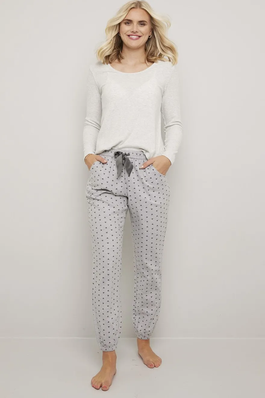 Pyjamasbukse i flanell