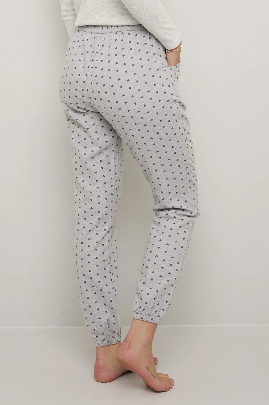 Pyjamasbukse i flanell