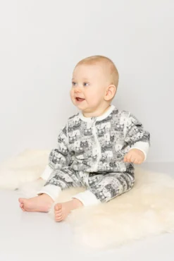 Pyjamas i ull bambus