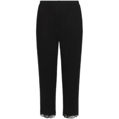 Pyjamas med korte ermer og trekvart bukse Lace