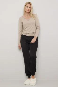 Pyjamastopp med lange ermer Alice