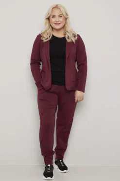 Ribbestrikket t-skjorte Poppy