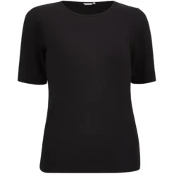 Ribbestrikket t-skjorte Poppy