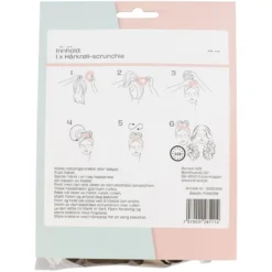 Scrunchie heatless curler satin