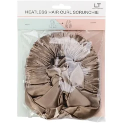 Scrunchie heatless curler satin