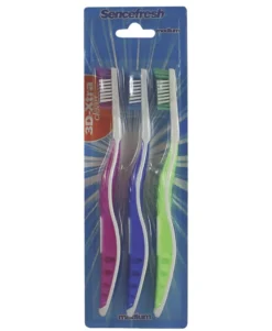 Sencefresh tannbørste 3D-Xtra Clean Medium 3pk