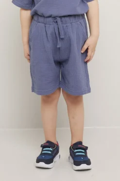 Shorts i musselin